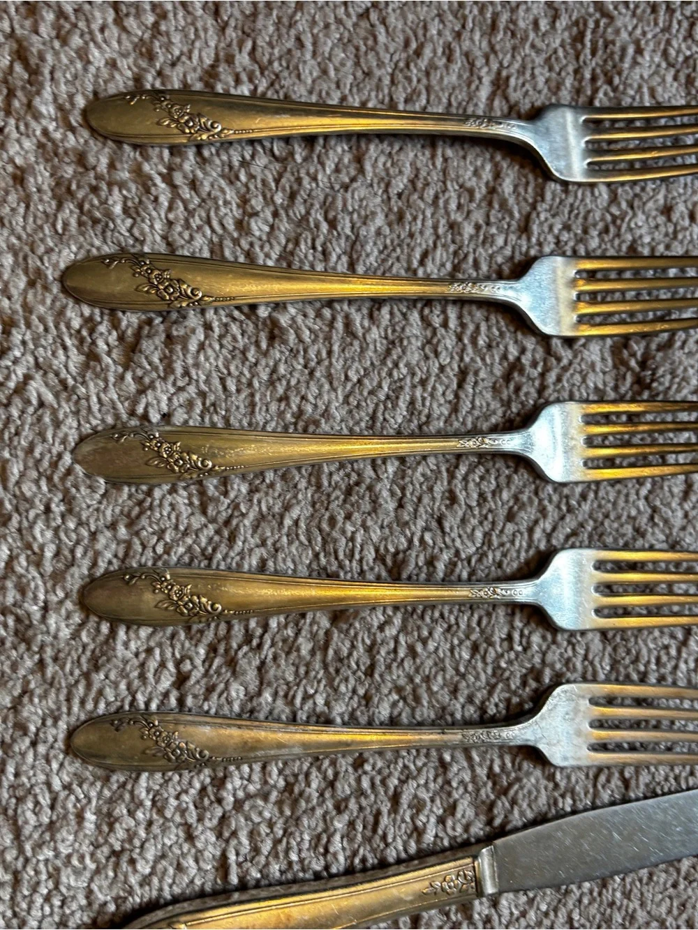 Vintage oneida silver Flatware Set multiple patterns